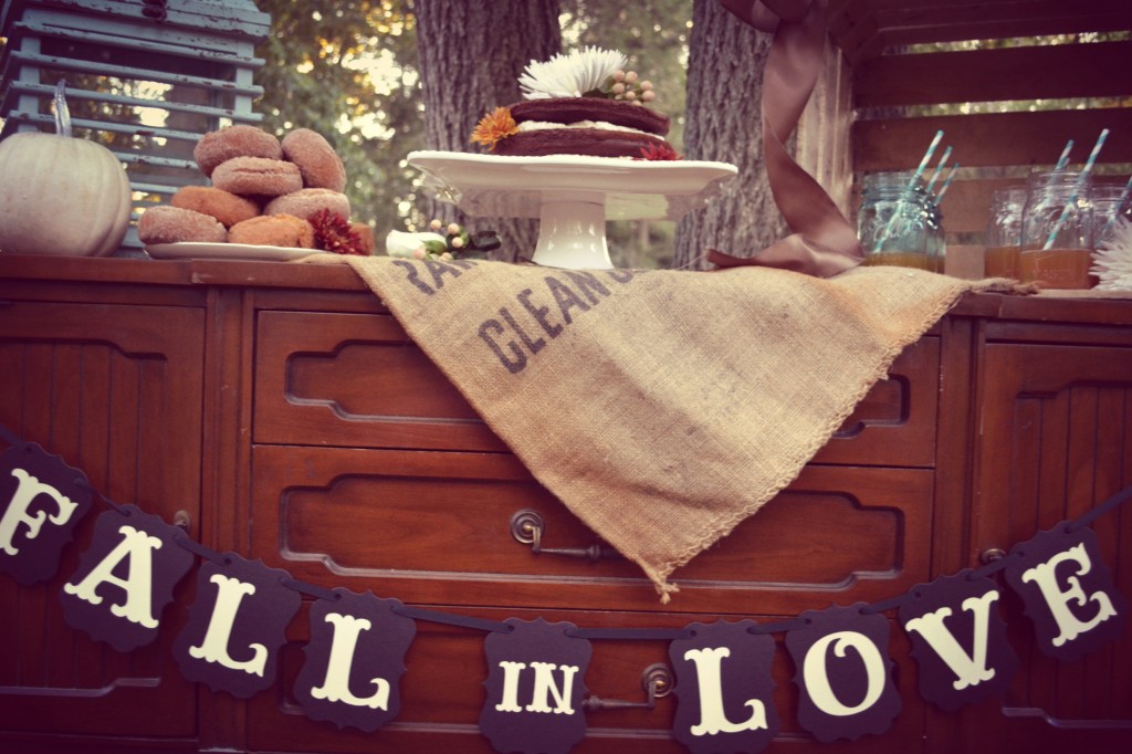 Fall Wedding Desserts