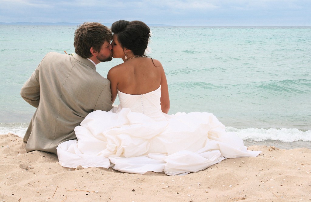 Beach Wedding | The Day's Design | Shannon Scott Photography