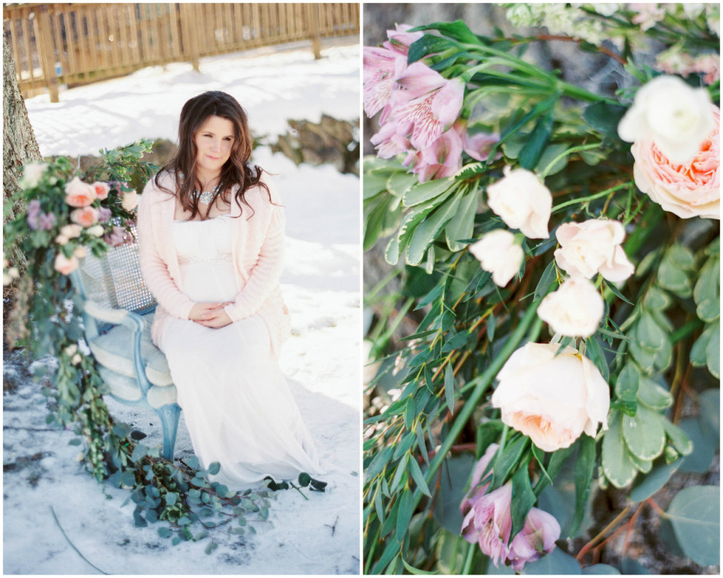 Winter Maternity Session | The Day's Design | Ashley Slater PHotogaphy