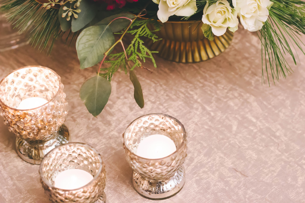 Candles | Holiday Cheer | The Day's Design | Katie Grace Photography