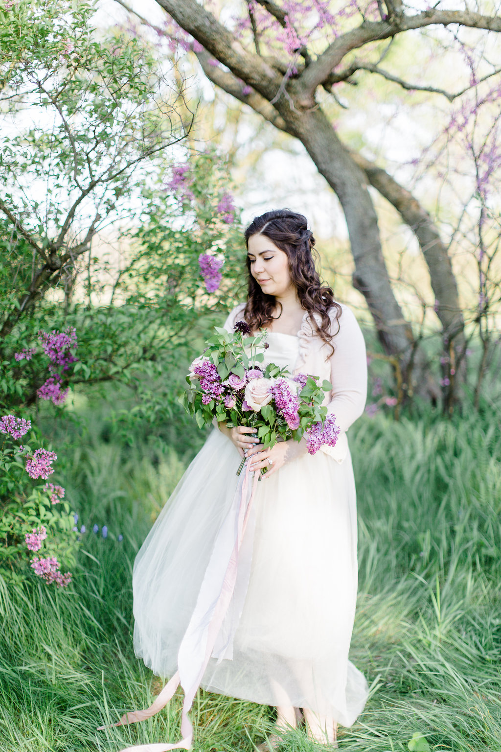 Lilac Engagement Session | The Day's Design | Ashley Slater Photography