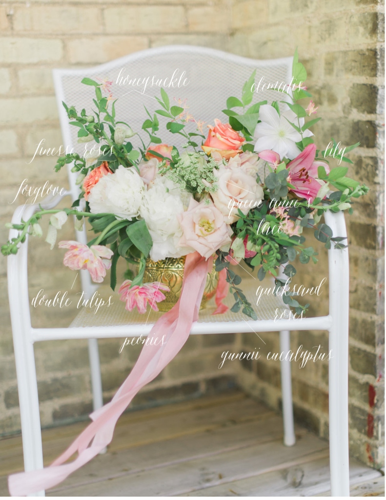 Pink Bouquet Recipe | The Day's Design | Kelly Sweet Photography