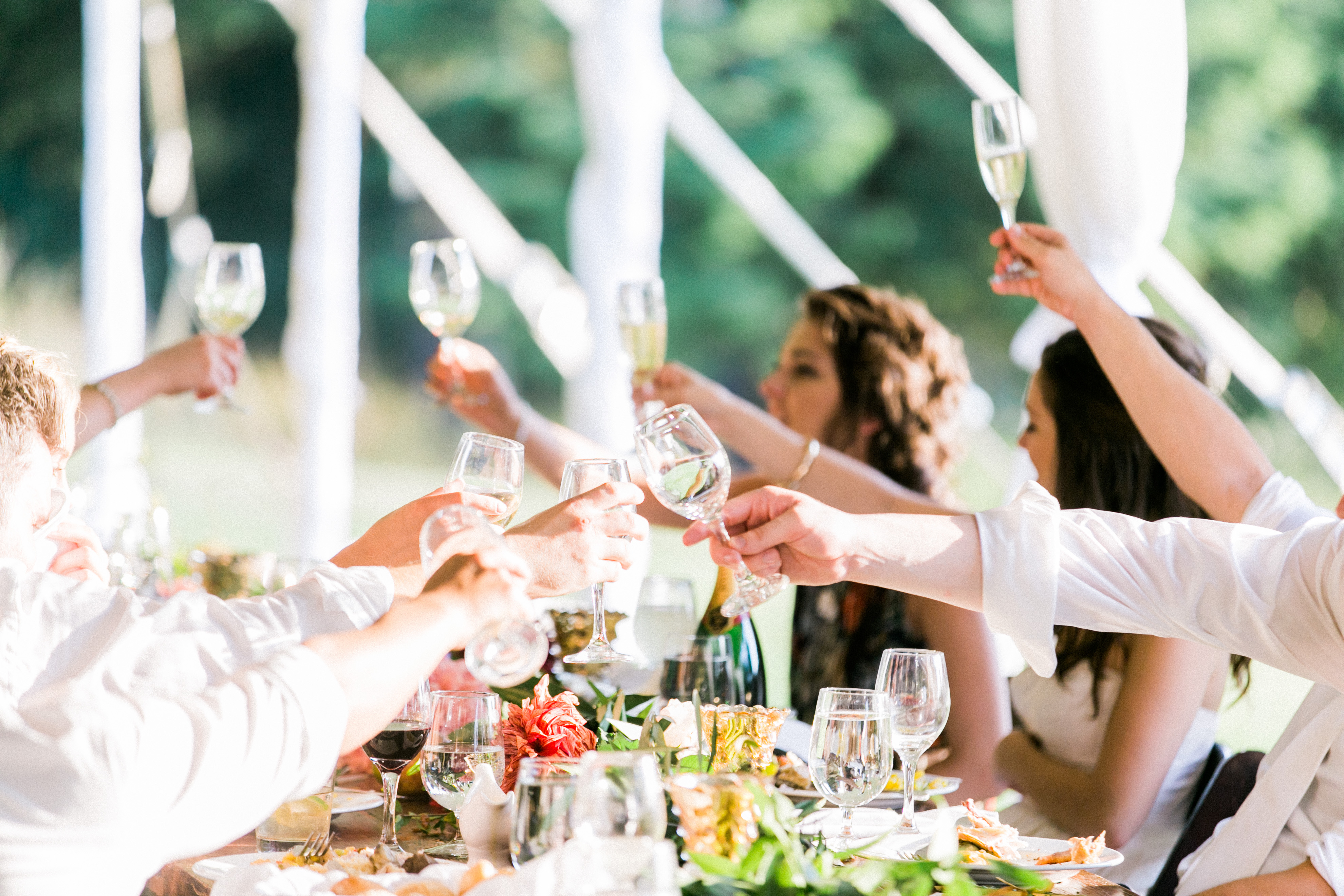 Wedding Toasts | The Day's Design | Cory Weber Photography