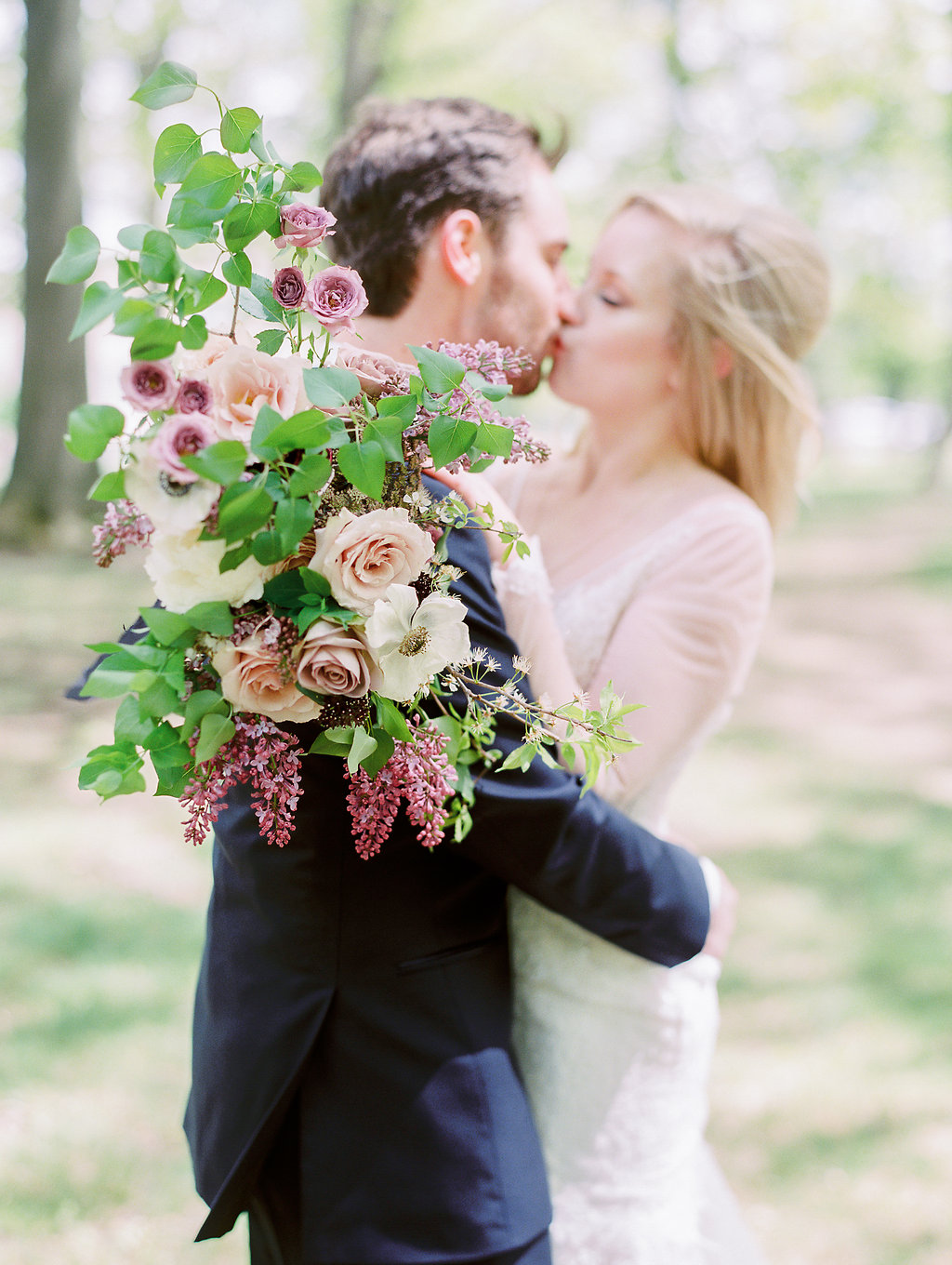 Lilac Bridal Bouquet | The Day's Design | Ashley Slater Photography