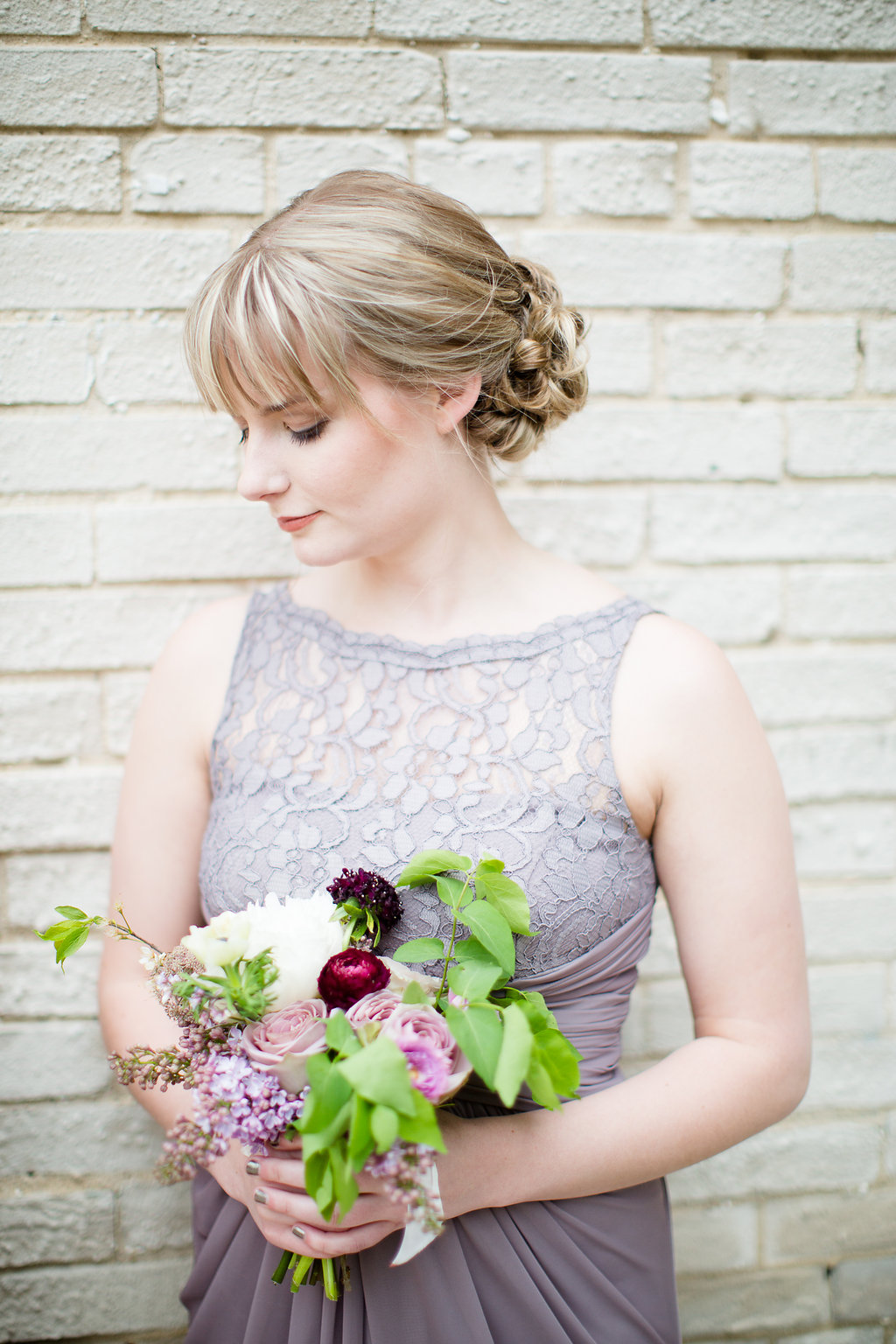 Lavender Bridesmaids Dress | The Day's Design | Ashley Slater Photography