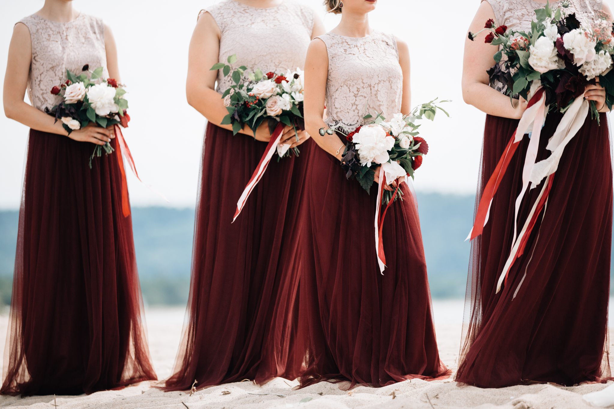 Lake Michigan Beach Wedding | The Day's Design | Bethany Small Photography