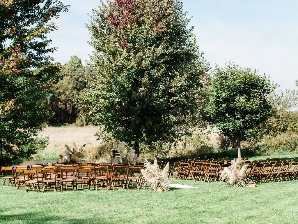 Fall Wedding Ceremony | The Day's Design | Ashley Slater Photography