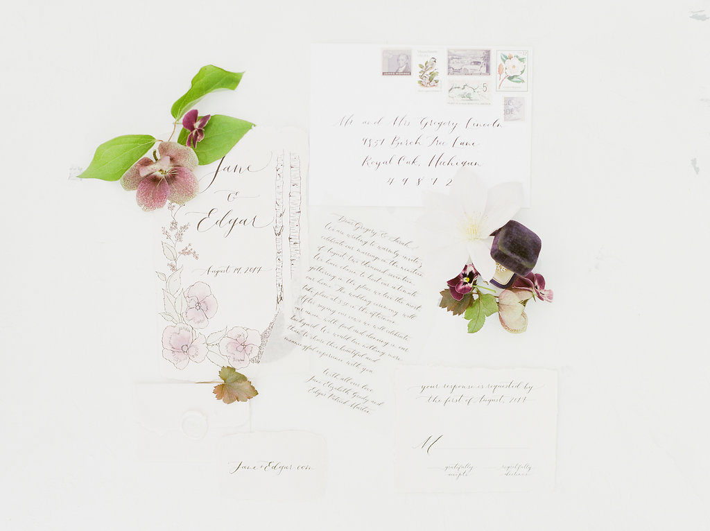 Organic Invitations | Simply Rooted | Kelly Sweet Photography