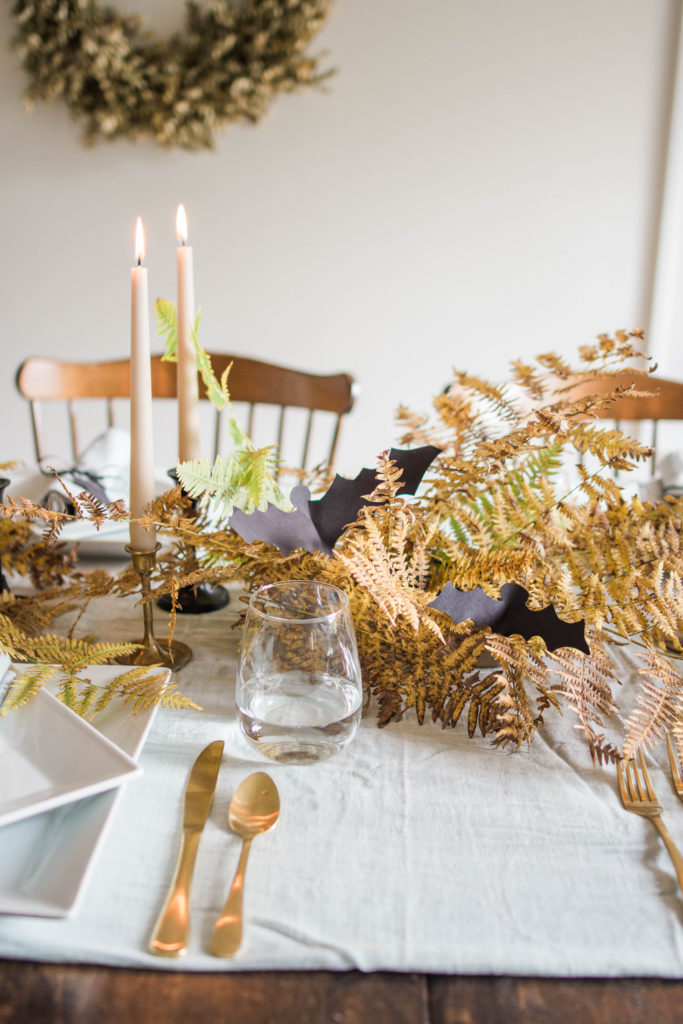 Bat Inspired Halloween Centerpiece