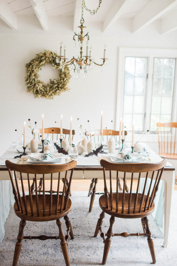 Modern Minimal Halloween Centerpiece