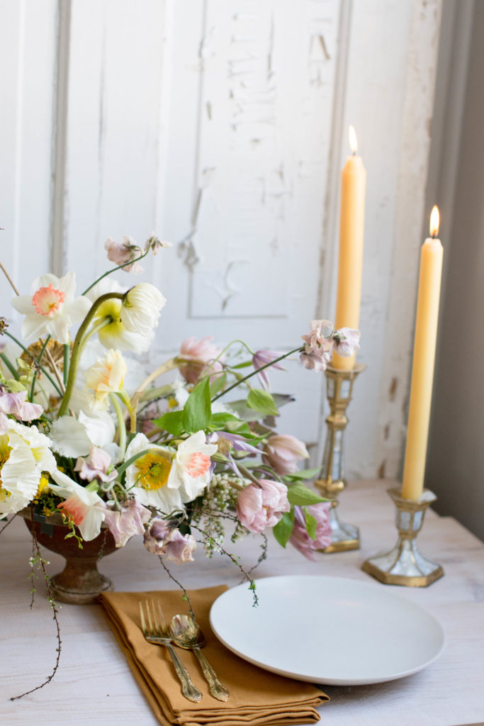Yellow Spring Flowers Easter Decor Ideas