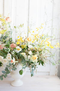 Soft Citrus Arrangement from The Studio Collection | Harbor Springs Florist