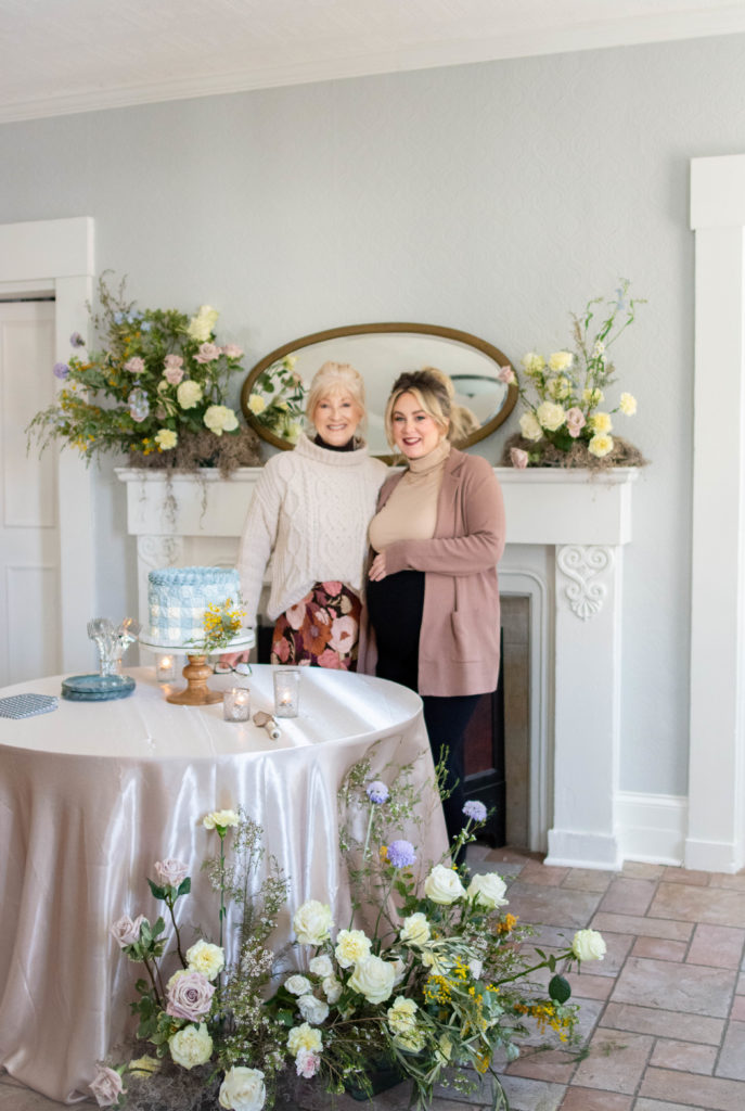 fireplace flower ideas